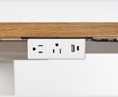 Miki 3 Port - White - Under Mount